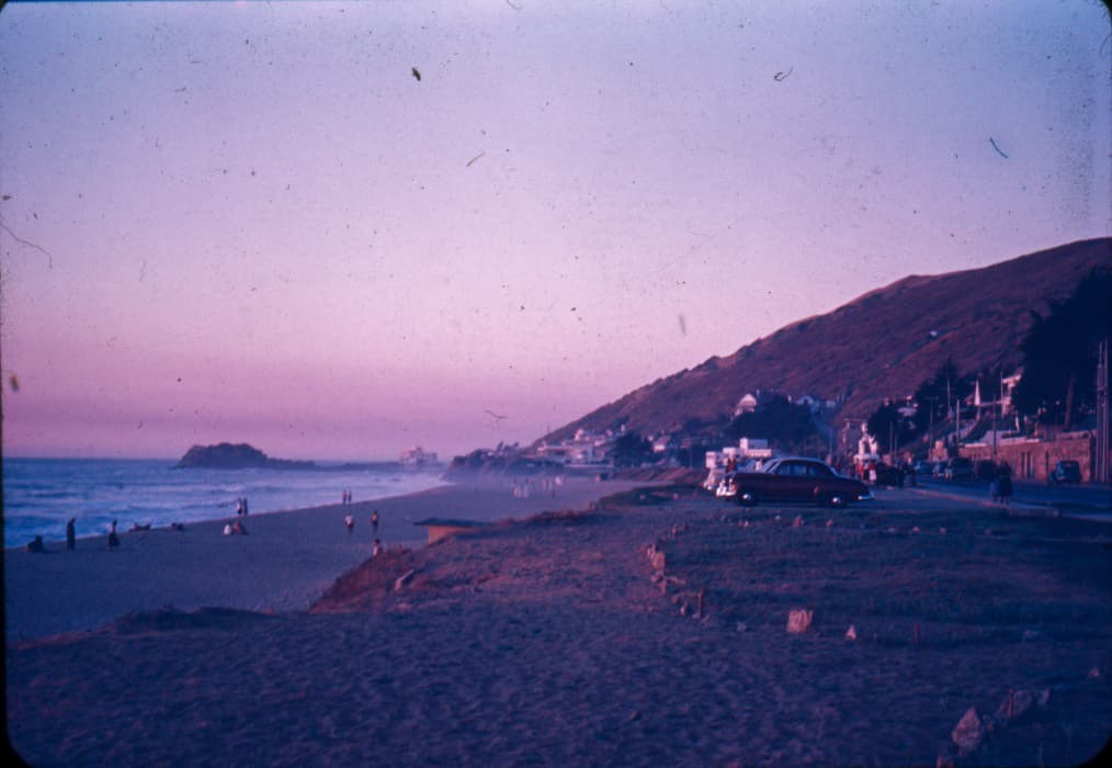 Playa El Encanto, Reñaca, 1953