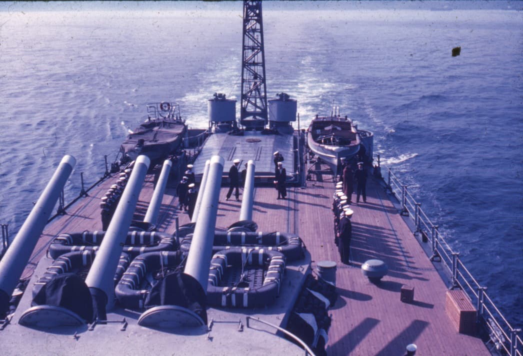 Valparaíso, ejercicios de la Armada de Chile, 1953