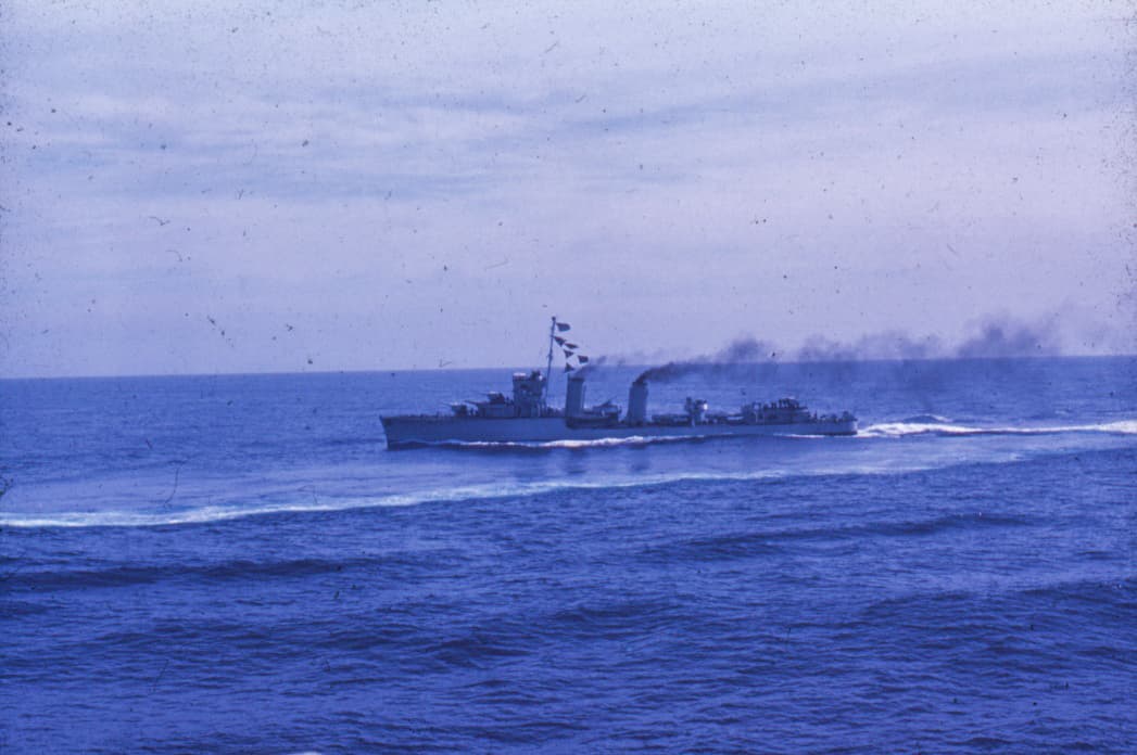 Valparaíso, ejercicios de la Armada de Chile, 1953
