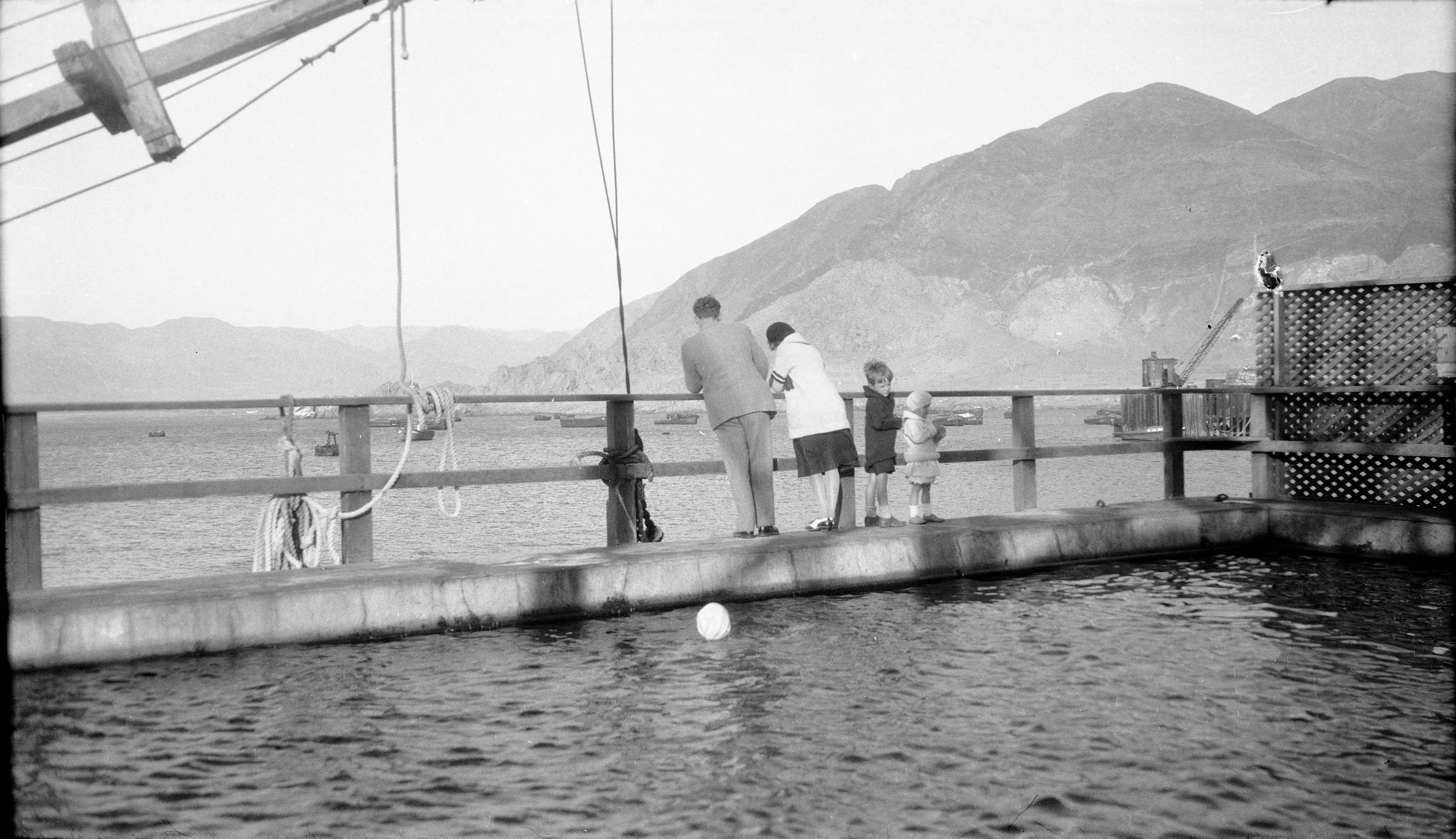 Piscina de mar entre Chañaral y Barquito, 1930