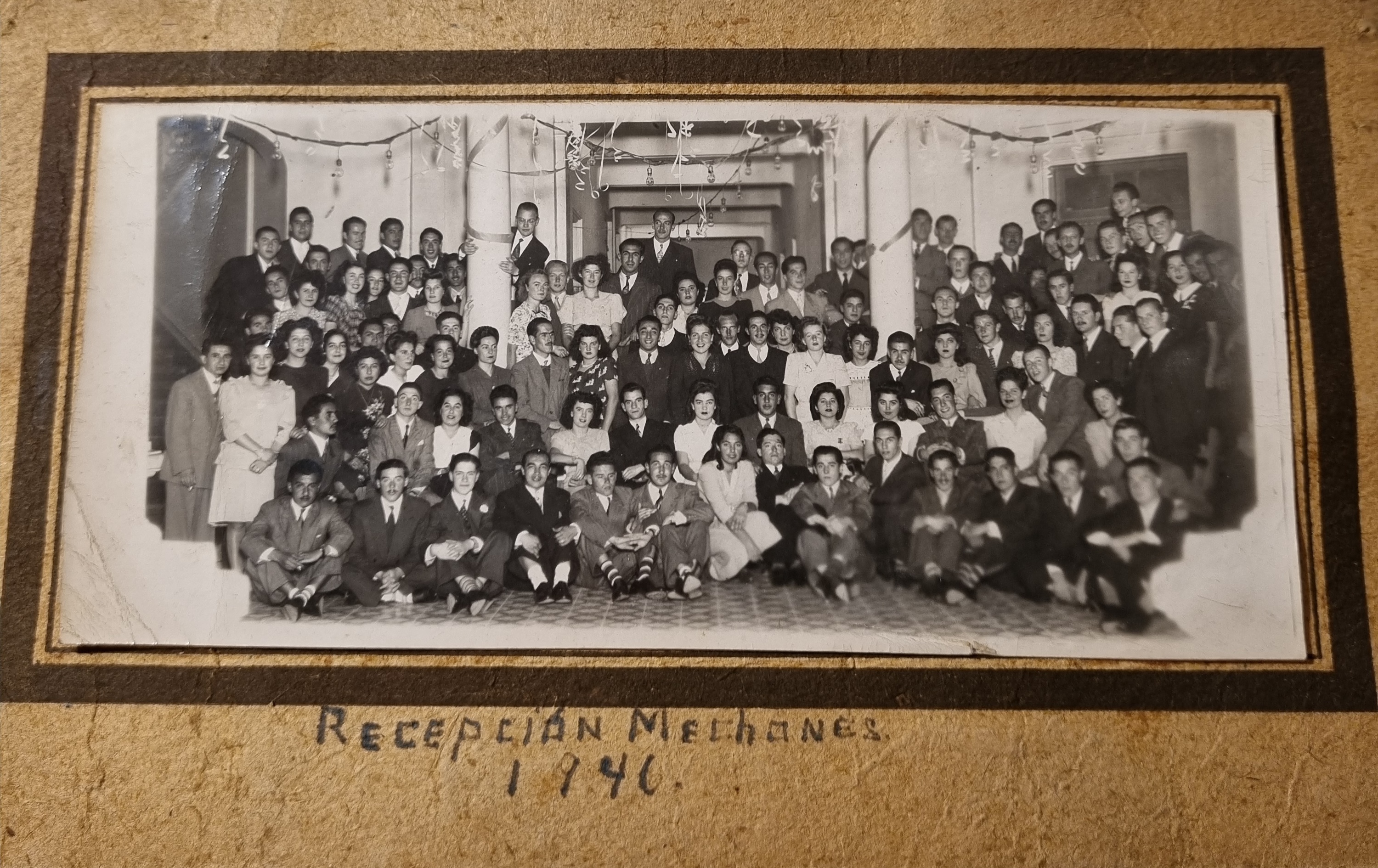Recepción Mechones Universidad de Concepción, 1946