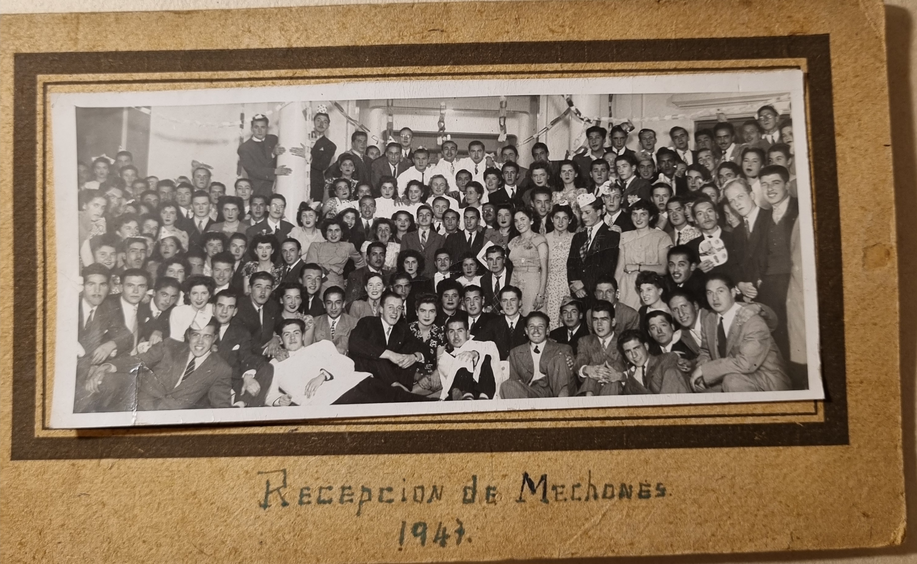 Recepción de Mechones, UdeC, 1947