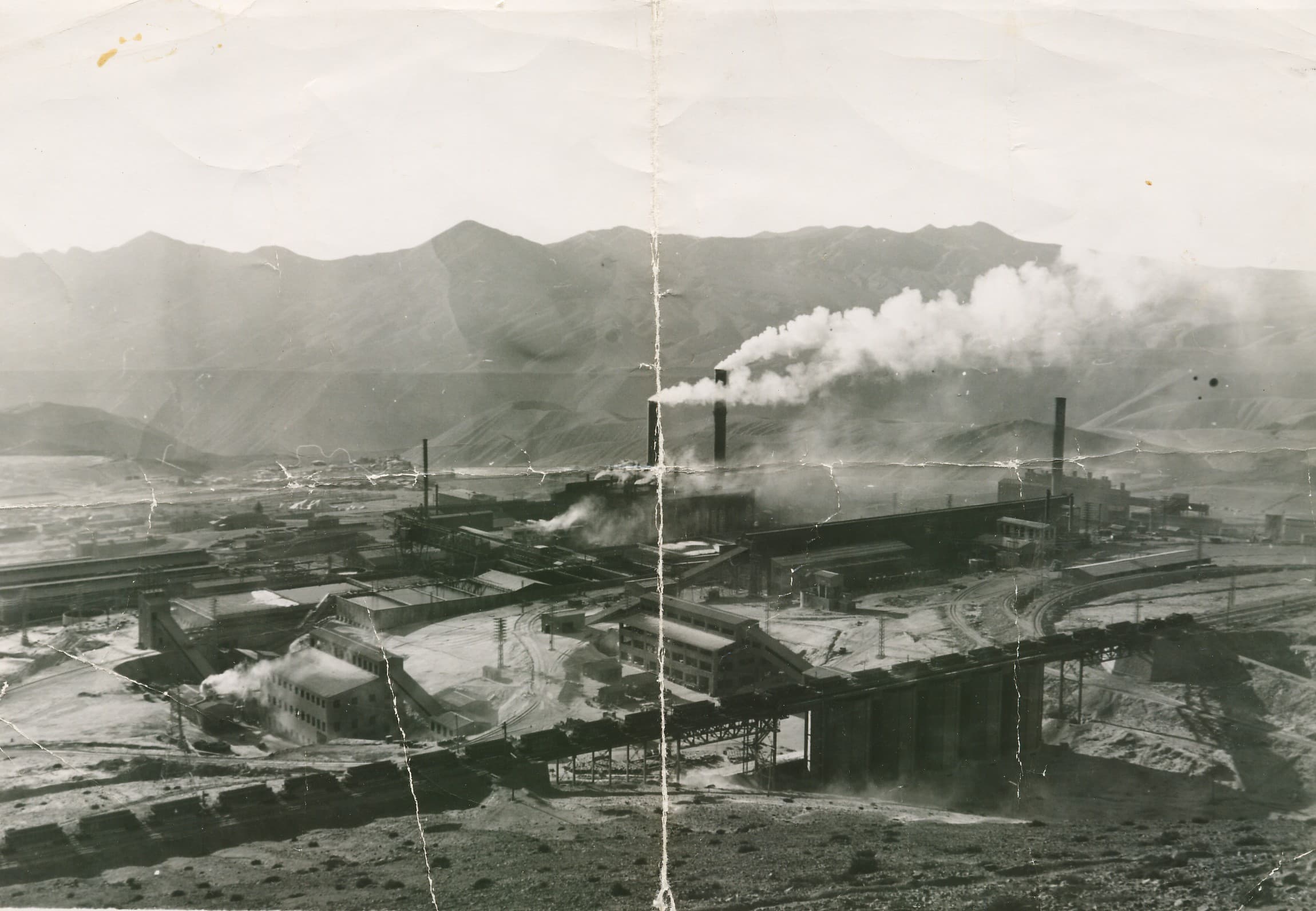Fundición Potrerillos, Atacama, 1940