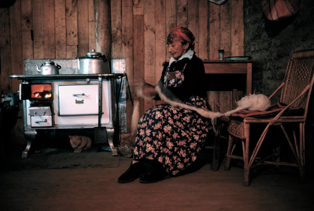 Mujer indigena en 1987