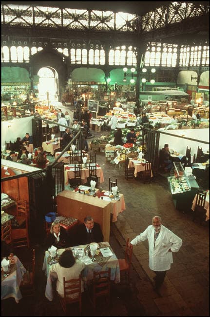 Mercado Central en 1995