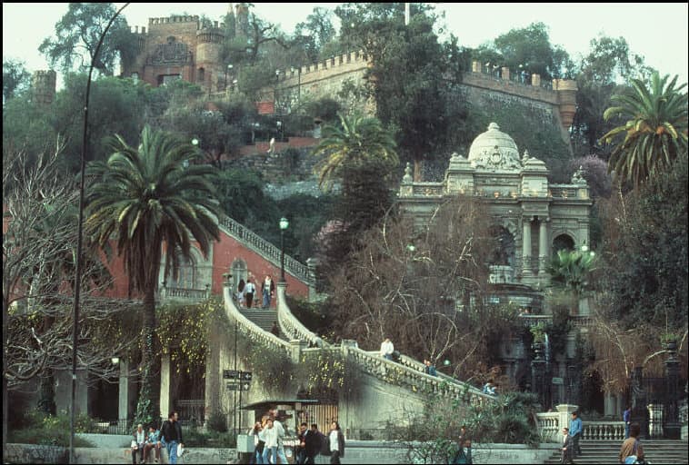 Cerro Santa Lucia en 1995
