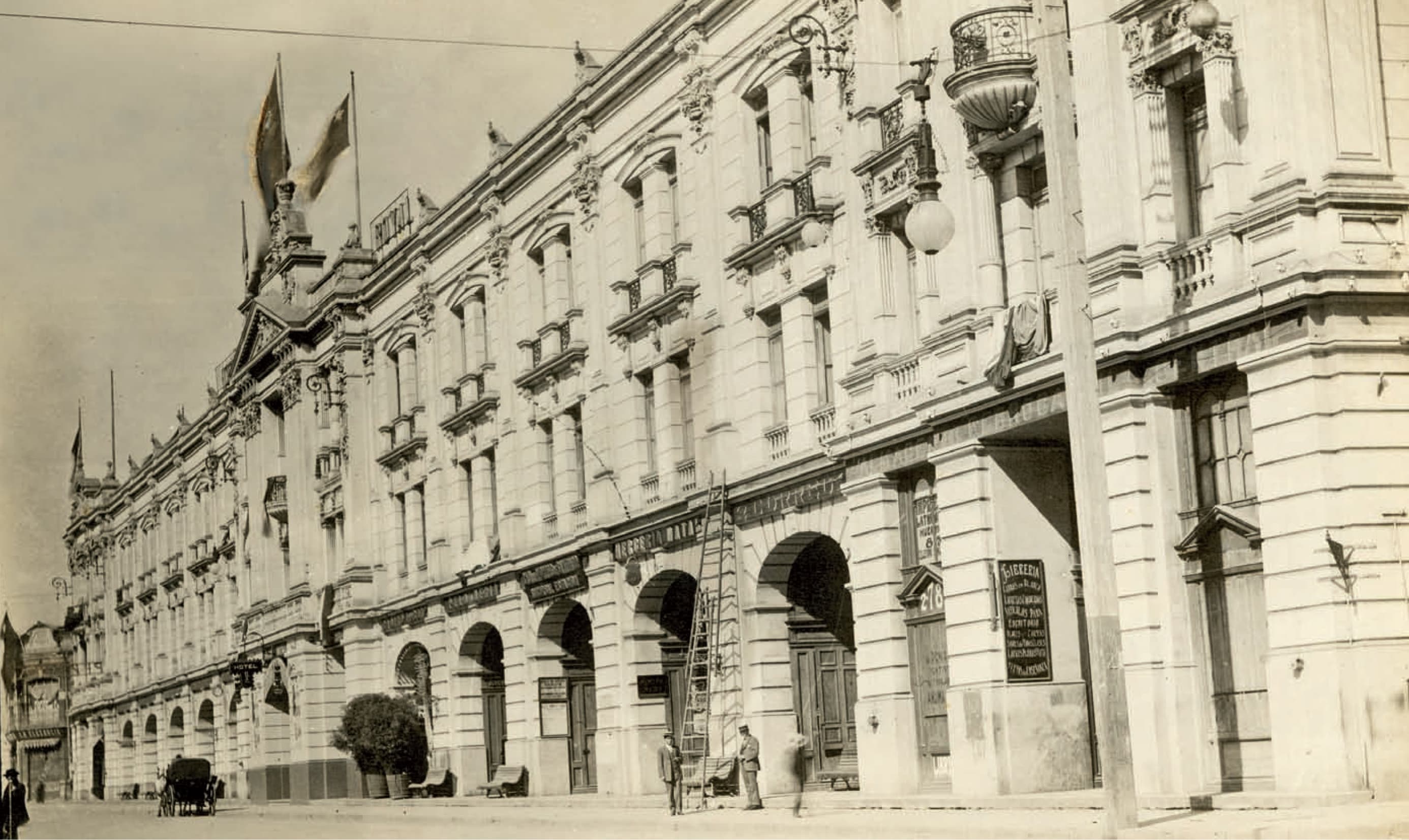 Portal Edwards, Santiago año 1910