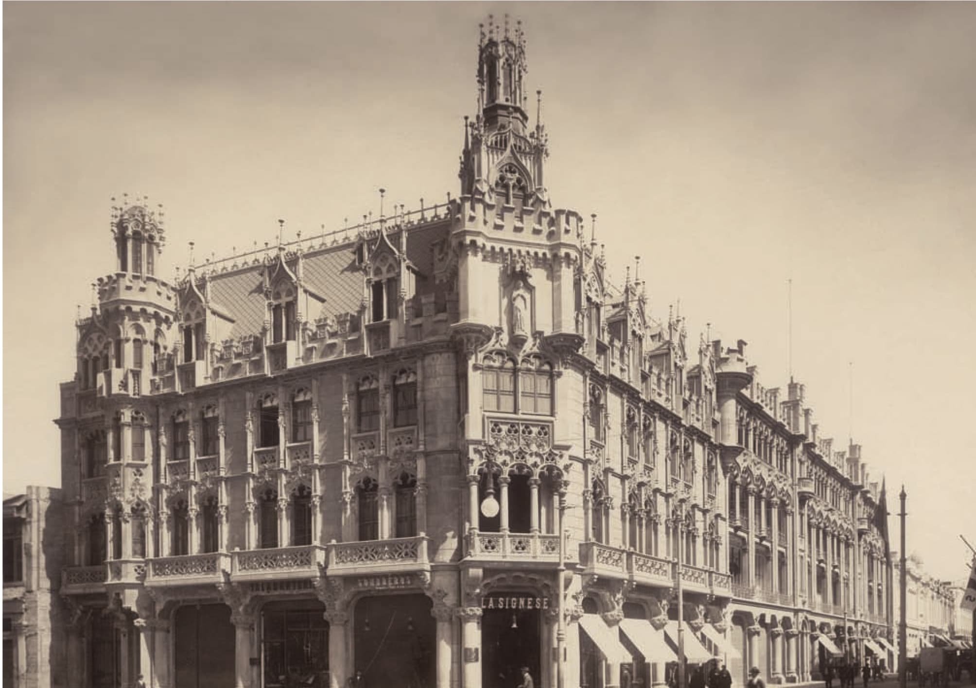 Edificio Undurraga en el año 1925