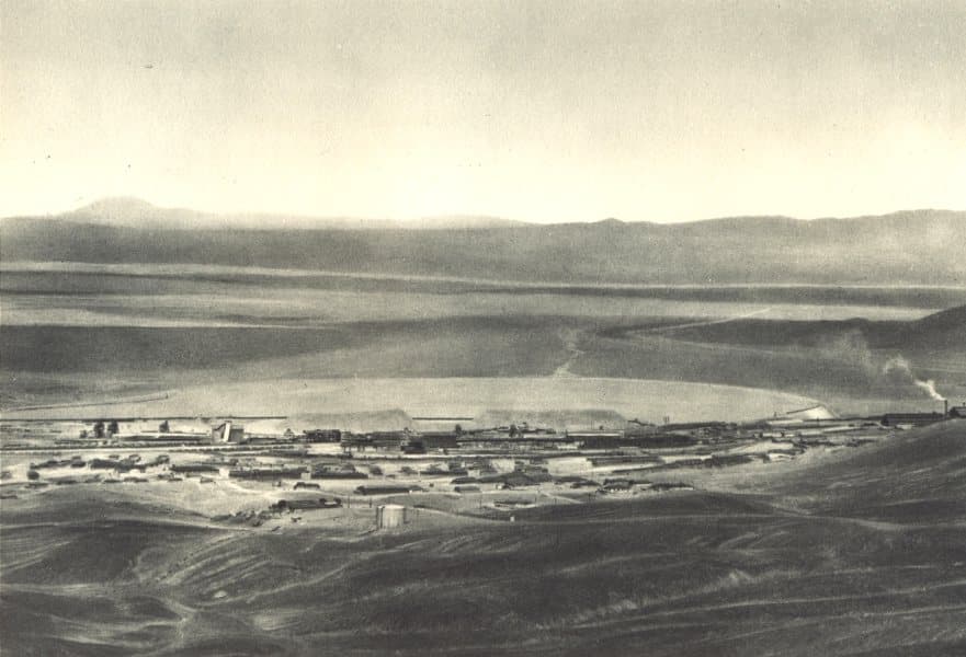 Vista de Chuquicamata en 1932