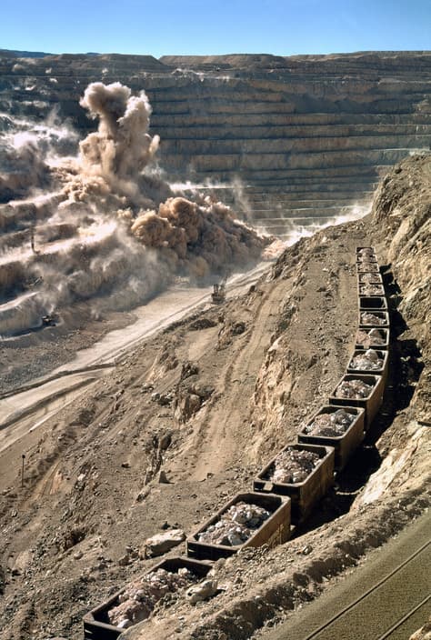 Ferrocarril de Chuquicamata en 1973