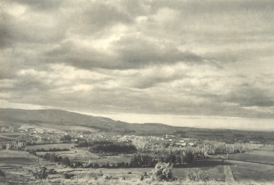 Vista de Angol en 1932