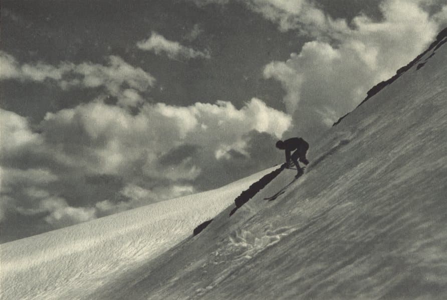 Ski en portillo en 1932