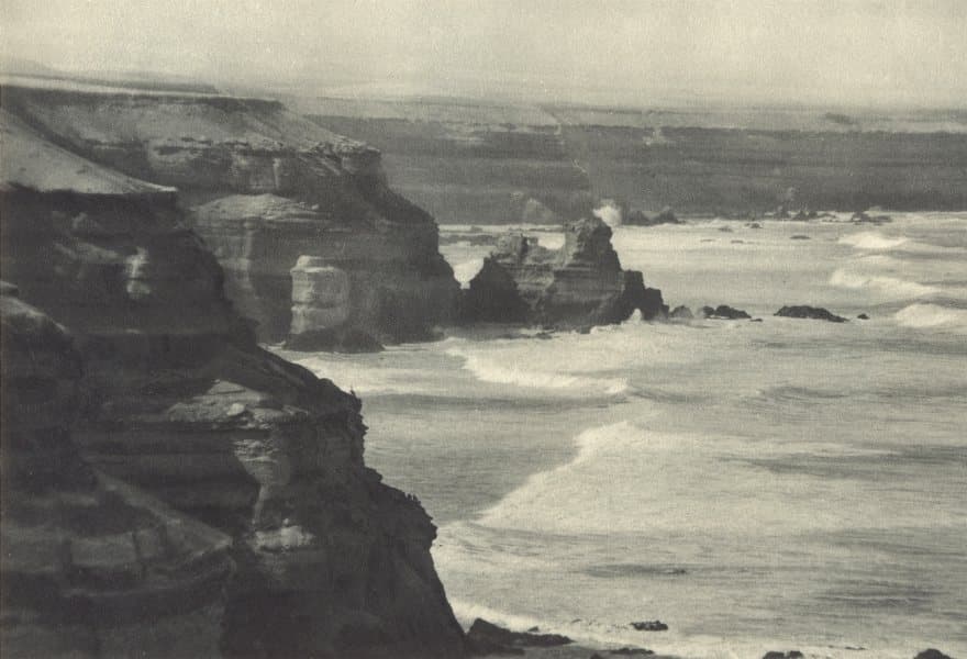 Farellones costeros de Mejillones en 1932