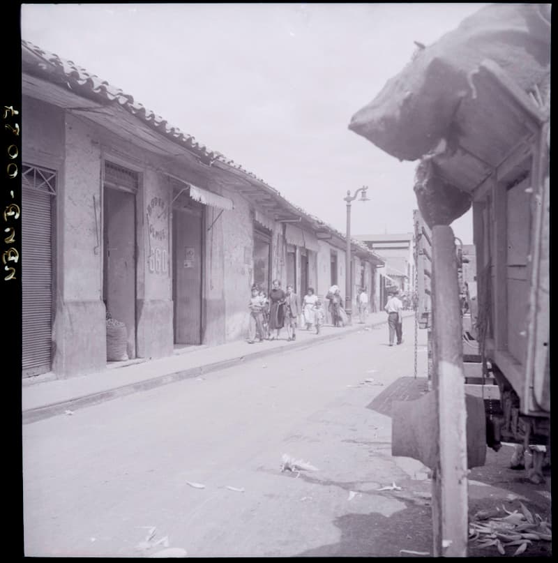 Calle Antonia López de Bello en 1952