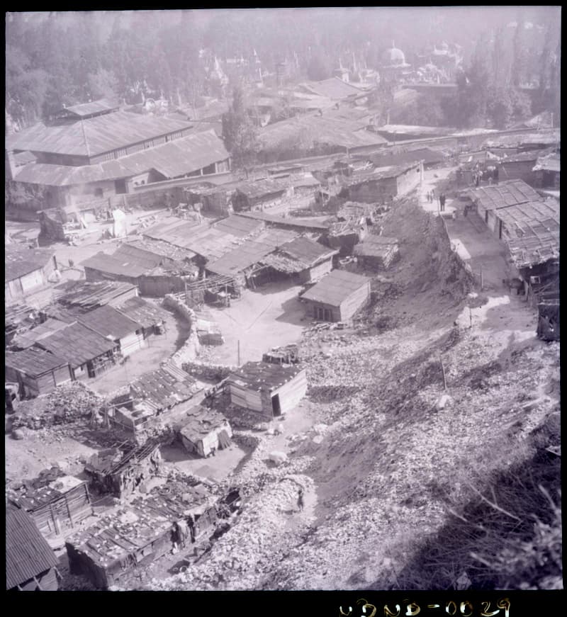 Faldeos del Cerro Blanco en 1953