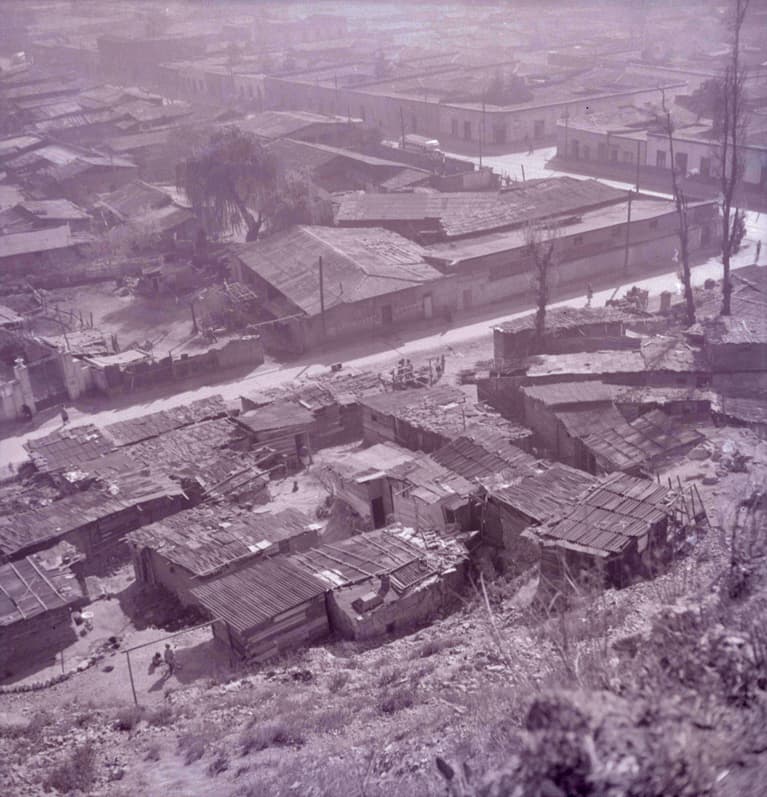 Faldeos del Cerro Blanco en 1953