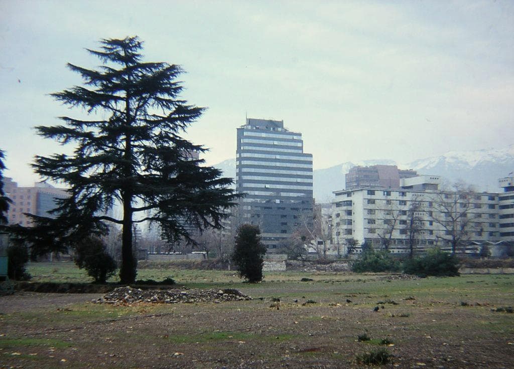 Terrenos Costanera Center año 2000