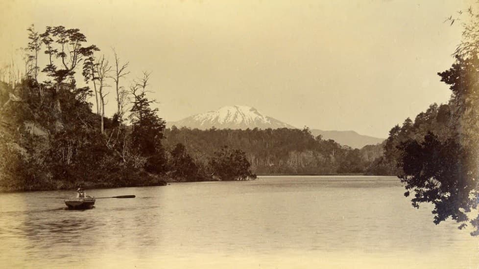 La Poza, Lago Llanquihue en 1893.