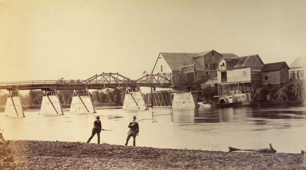 Osorno, Puente San Pedro, 1893.