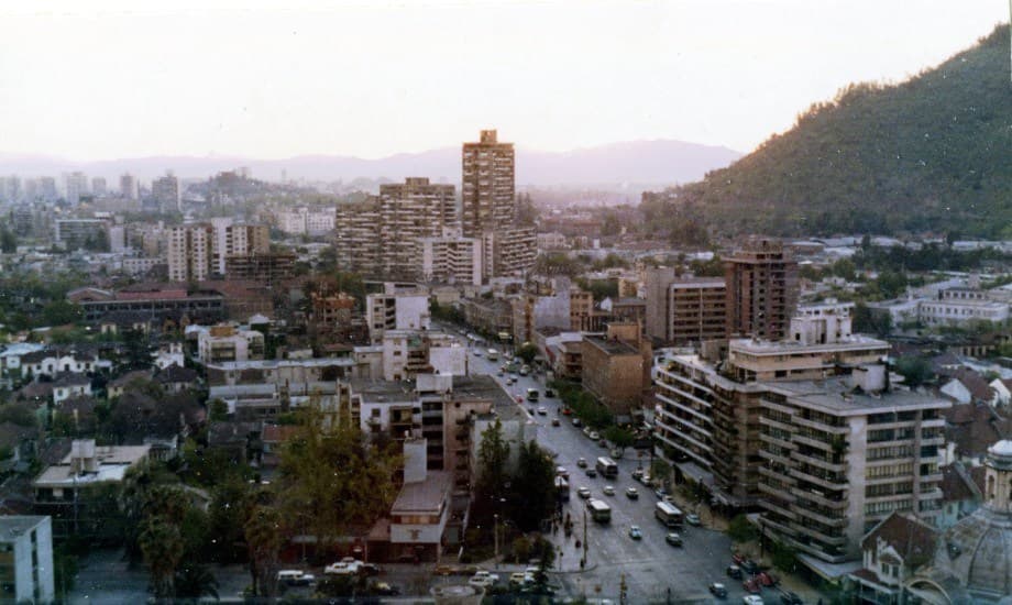 Avenida Providencia en 1973