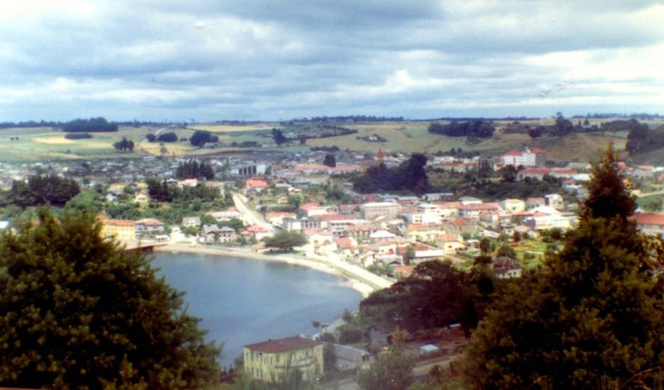 Vista de Puerto Varas en 1968