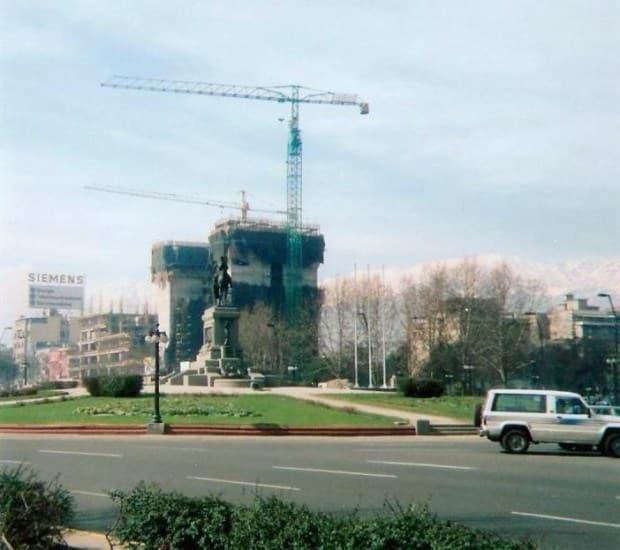 Plaza Baquedano de Santiago, 1994