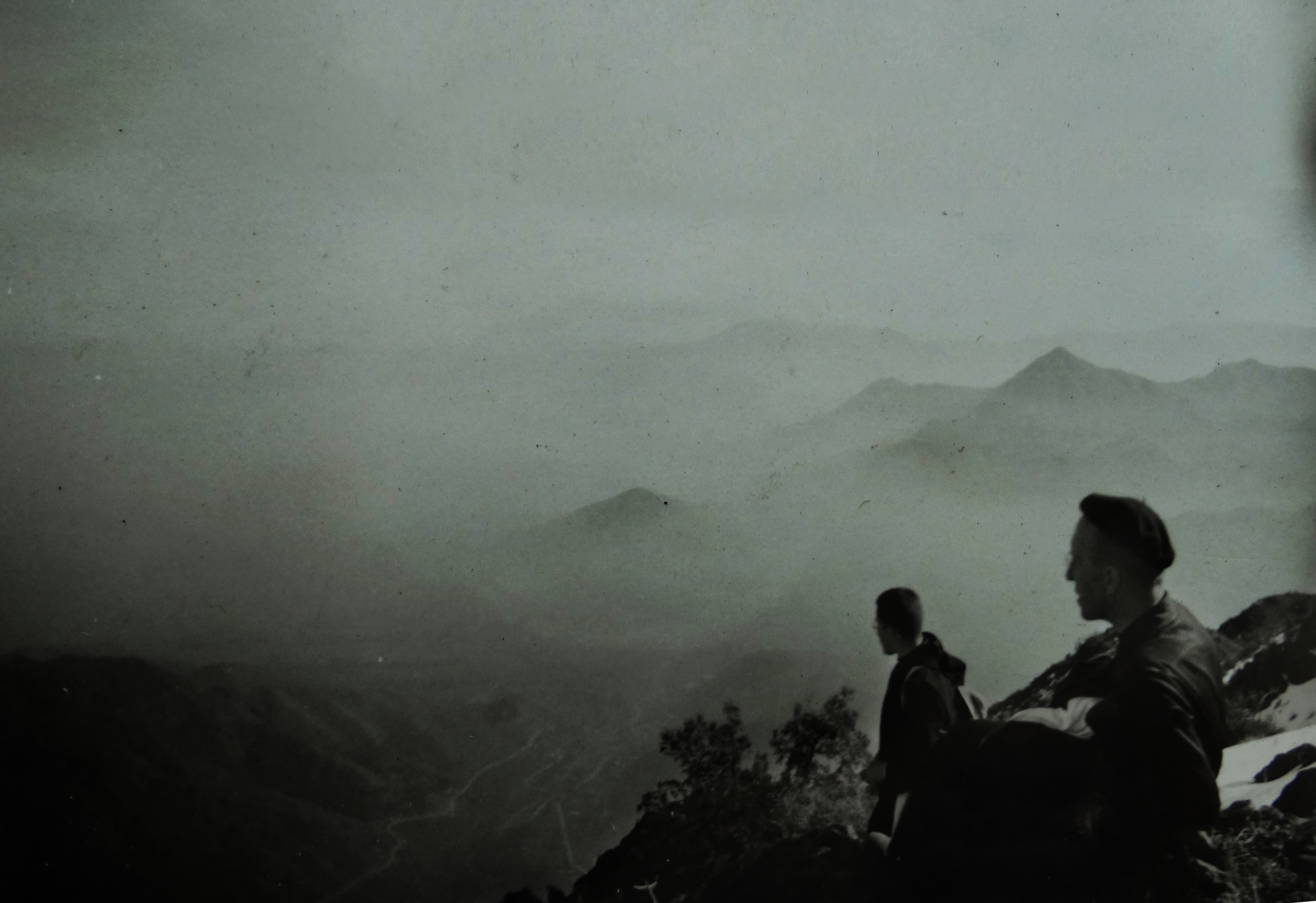 Vista del Valle de Santiago en 1940s