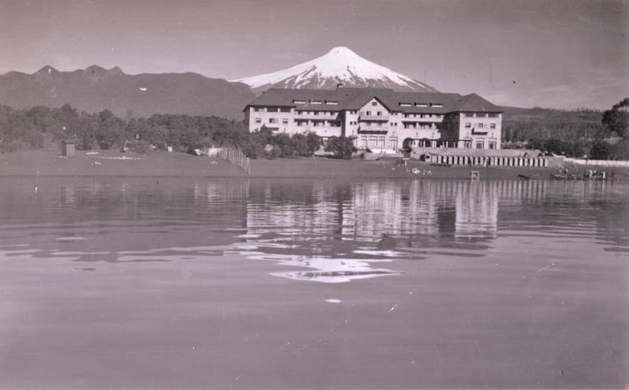 Hotel Pucón en los años 30s