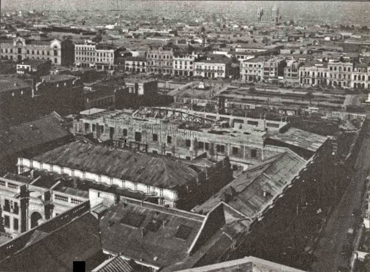 Trabajos en La Moneda en 1930