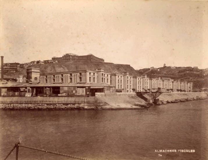Almacenes Fiscales de Valparaíso, 1888