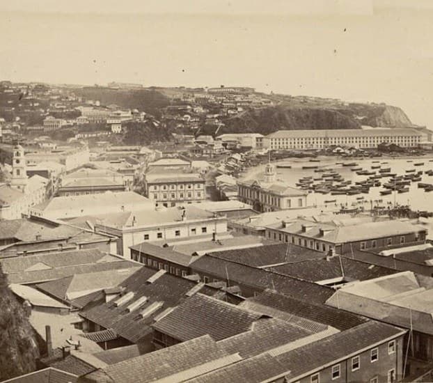 Valparaíso en 1861