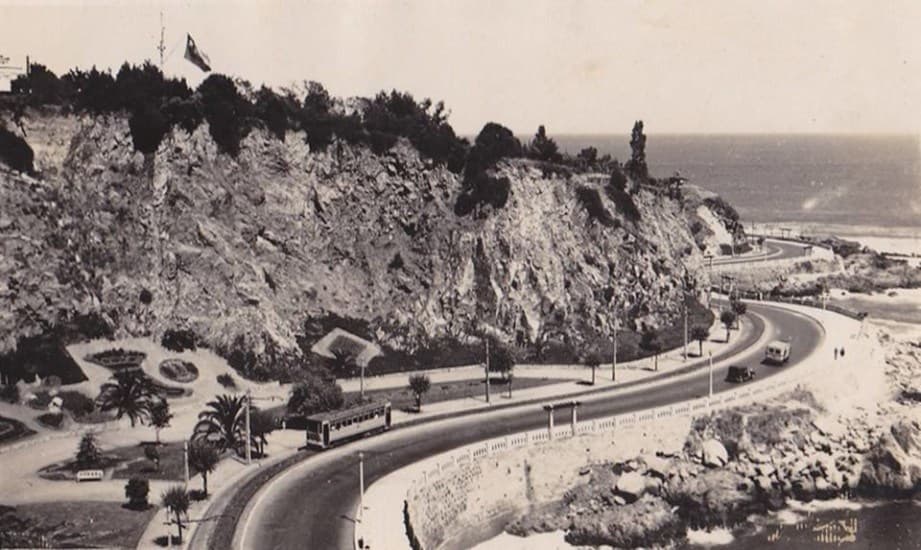 Avenida Altamirano de Valparaíso en los años ’20s