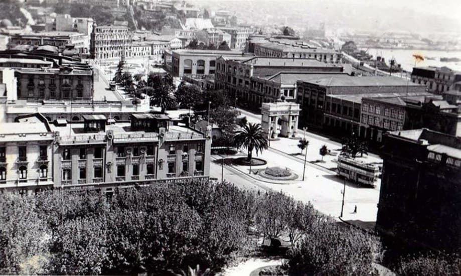 Avenida Brasil, Valparaíso en 1920