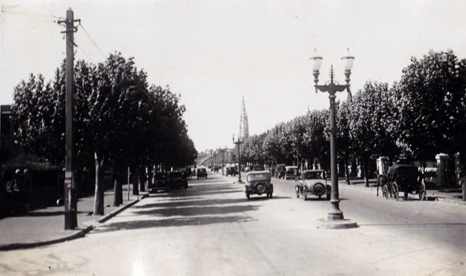Avenida Libertad de Viña del Mar en 1930