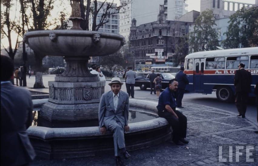 Alrededores de la Alameda en 1973