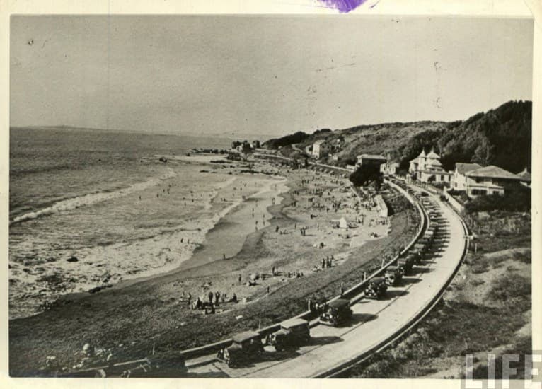 Playa Amarilla de Concón, ca. 1930