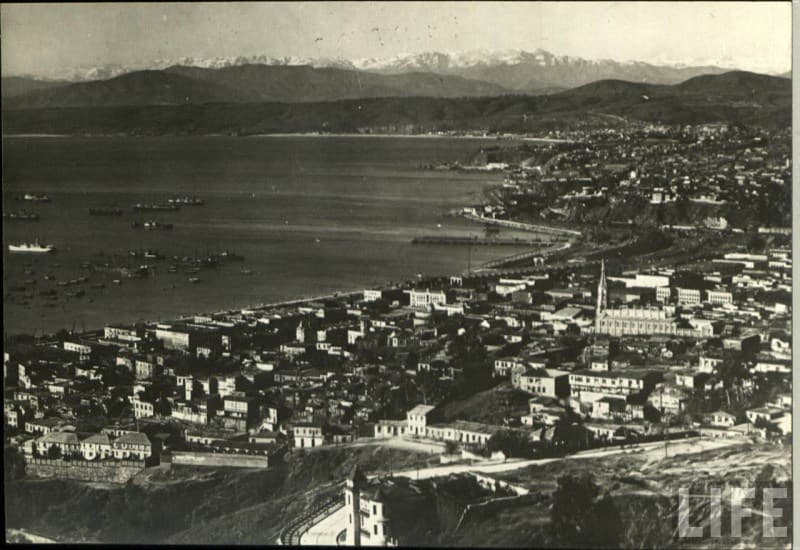 Valparaíso; desde el Cerro Alegre Alto