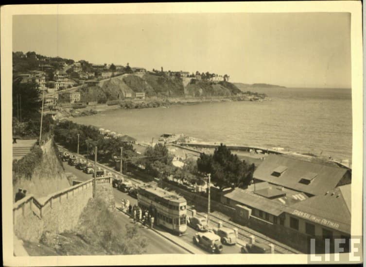 AVenida españa de Viña del Mar 30s