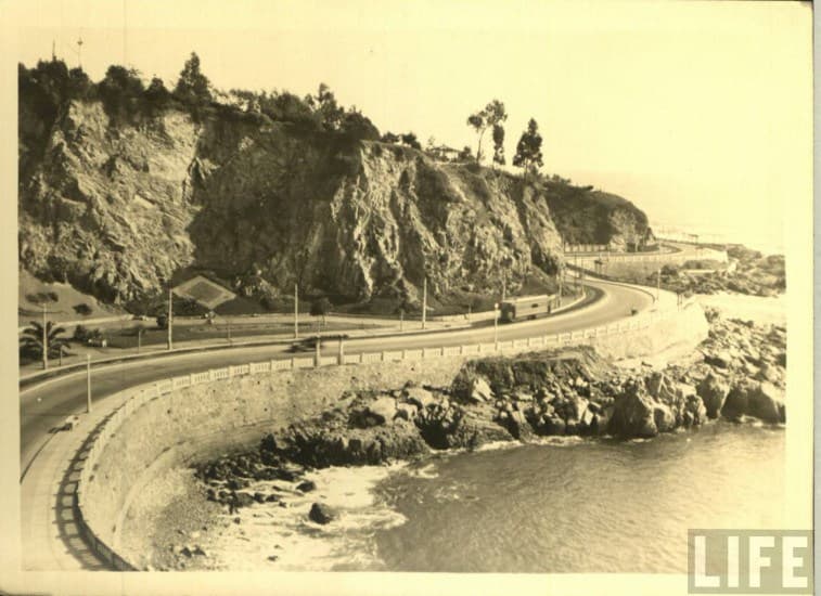 Avenida Altamirano de Valparaíso, ca. 1930