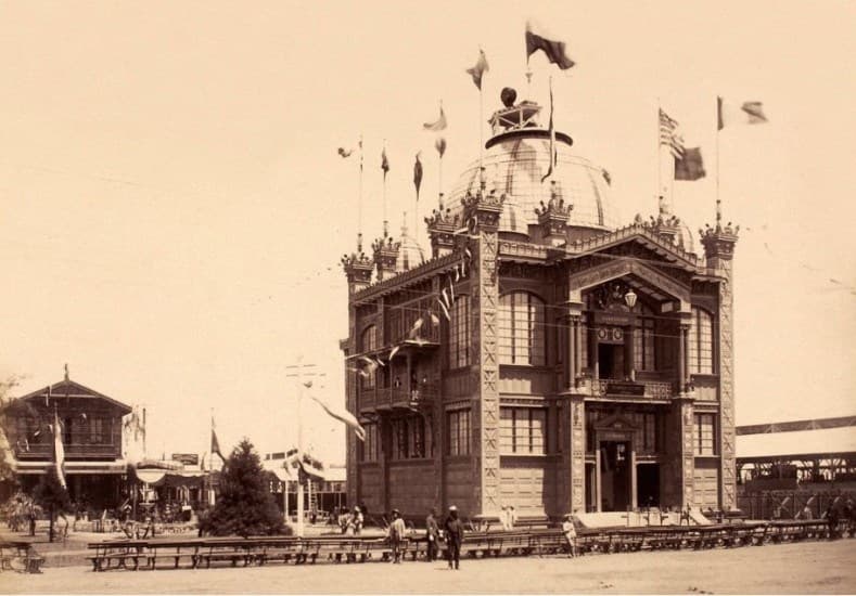 Pabellón de Chile en la Exposición Universal de París en 1889