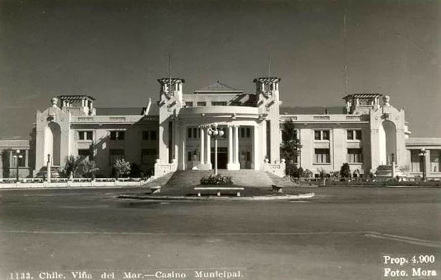 Casino Municipal de Viña del Mar en 1930