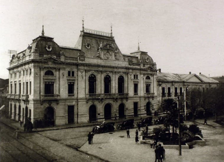 El desaparecido Palacio Consistorial de Concepción 1916