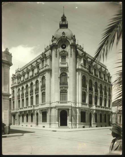 Diario Ilustrado en 1916 actual Intendencia de Santiago