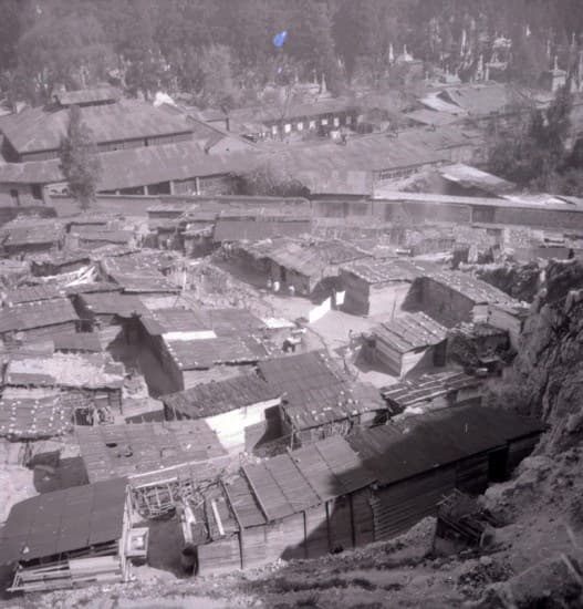 Faldeos del Cerro Blanco en 1953