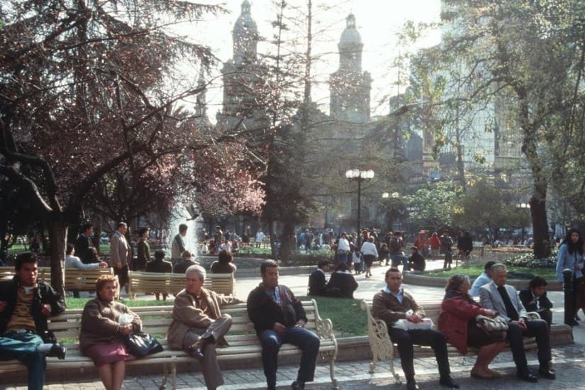 Plaza de Armas en 1995