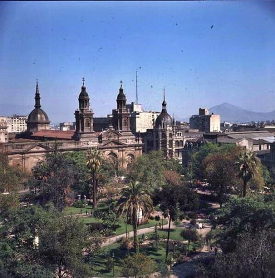 Plaza de Armas en 1979