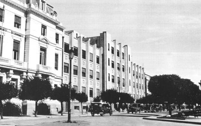 Edificio de los Servicios Públicos de Talca 1930