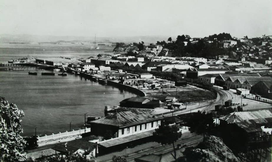 Puerto de Talcahuano año 1932