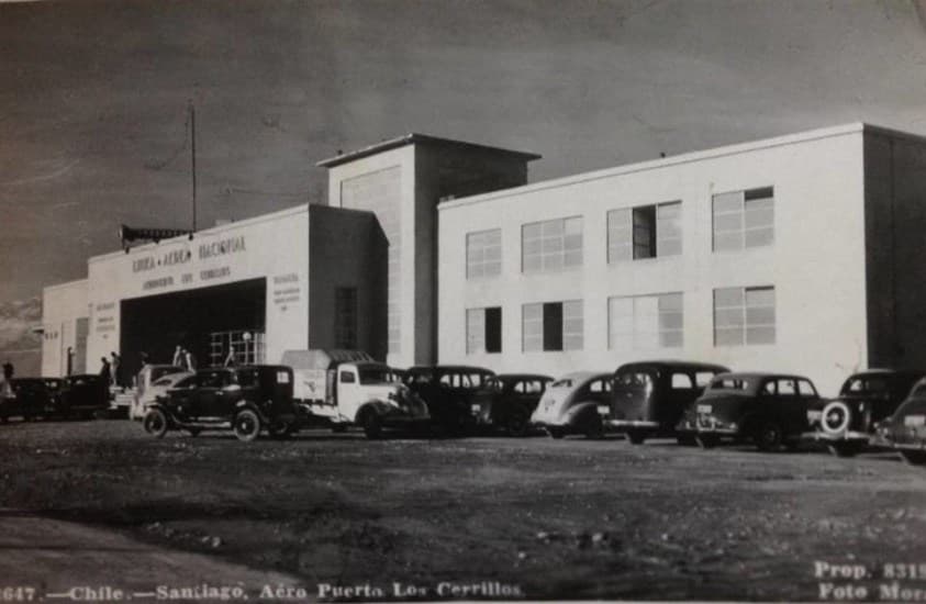 Aeropuerto Los Cerrillos en los años 50’s