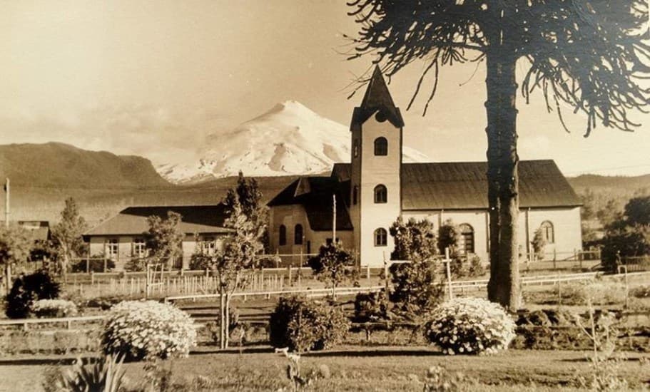 Iglesia de Pucón en los 50’s